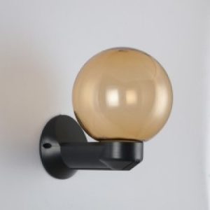 10inch Sphere Gate Light Wall Bronze