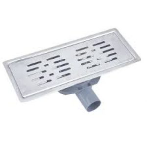 10x30cm Stainless Steel Floor Drain 50mm