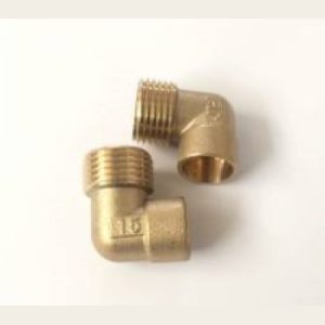 15mm Copper To Ml Elbow Cap