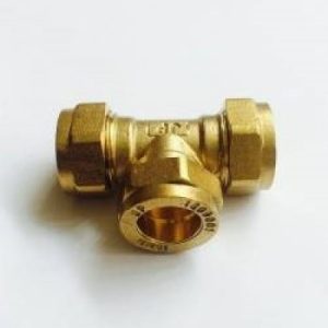 22mm Cop To Cop Tee Comp