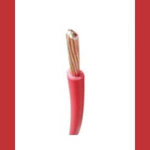 4mm Single Core Cable Red Sabs/saz