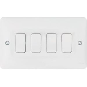 4 Gang 2 Way Switch Econ 6x3