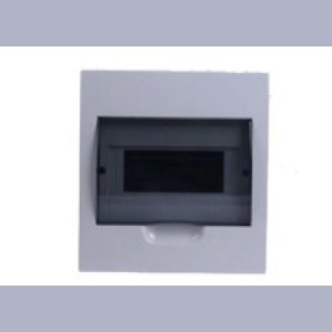 6-way Distribution Box Din Surface Plastic