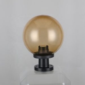 8inch Sphere Gate Light Stand Bronze