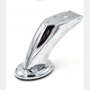 Furniture Leg Silver 9.5cm