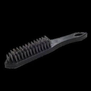Wire Brush -black Plastic Handle